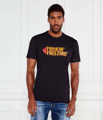 Dsquared2 - T-shirt męski na lato ze sklepu: Gomez Fashion Store w kategorii: T-shirty męskie - zdjęcie 874714-BD9-10338_DQ254M000066900