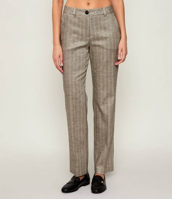 Spodnie damskie eleganckie Marc Cain ze sklepu: Gomez Fashion Store w kategorii: Spodnie damskie - zdjęcie 874714-BD9-10338_CR255W000028836