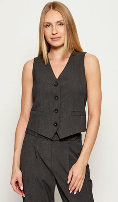Kamizelka damska elegancka Marc Cain ze sklepu: Gomez Fashion Store w kategorii: Kamizelki damskie - zdjęcie 874714-BD9-10338_CR255W000048842