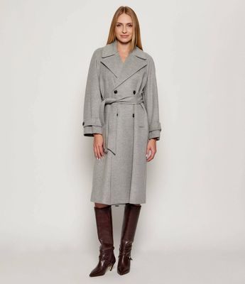 Marella - Płaszcz damski ze sklepu: Gomez Fashion Store w kategorii: Płaszcze damskie - zdjęcie 874714-BD9-10338_MA254W000003002