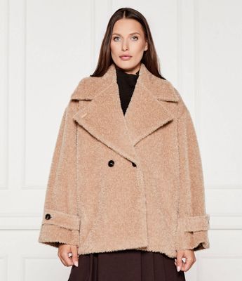Marella - Płaszcz damski na jesień ze sklepu: Gomez Fashion Store w kategorii: Płaszcze damskie - zdjęcie 874714-BD9-10338_MA254W000006001