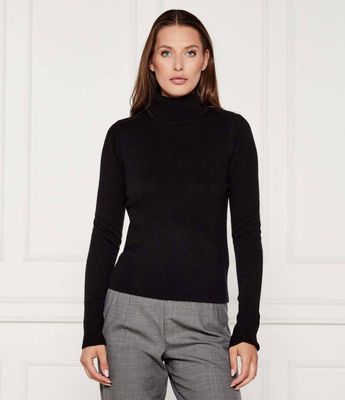 Marella SPORT - Sweter damski zimowy ze sklepu: Gomez Fashion Store w kategorii: Swetry damskie - zdjęcie 874714-BD9-10338_MR254W000014012