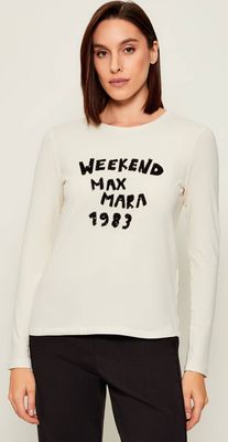 Bluzka damska zimowa Weekend MaxMara ze sklepu: Gomez Fashion Store w kategorii: Bluzki damskie - zdjęcie 874714-BD9-10338_MW255W000046001