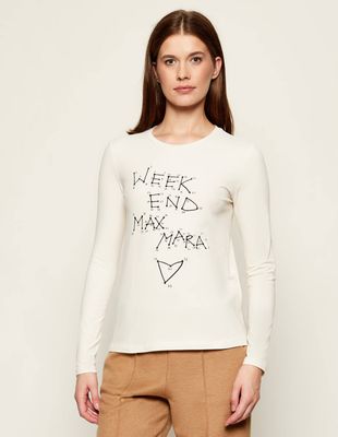 Bluzka damska na zimę Weekend MaxMara ze sklepu: Gomez Fashion Store w kategorii: Bluzki damskie - zdjęcie 874714-BD9-10338_MW255W000046004