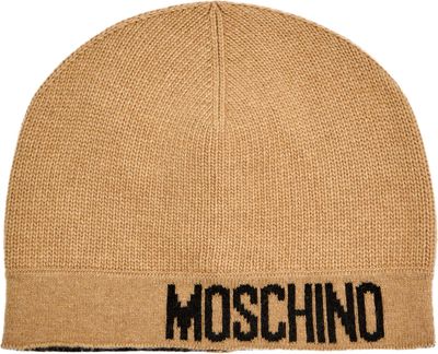 Moschino - Czapka zimowa damska casual ze sklepu: Gomez Fashion Store w kategorii: Czapki zimowe damskie - zdjęcie 874714-BD9-10338_MO255W000013003