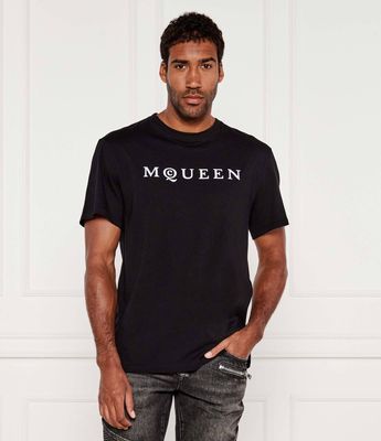 T-shirt męski na lato Alexander McQueen ze sklepu: Gomez Fashion Store w kategorii: T-shirty męskie - zdjęcie 874714-BD9-10338_AQ254M000001164