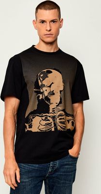 Alexander McQueen - T-shirt męski na lato ze sklepu: Gomez Fashion Store w kategorii: T-shirty męskie - zdjęcie 874714-BD9-10338_AQ254M000006165