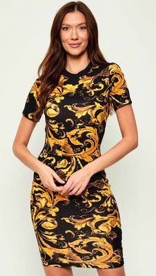 Sukienka casual Versace Jeans Couture ze sklepu: Gomez Fashion Store w kategorii: Sukienki - zdjęcie 874714-BD9-10338_VR255W000024A06