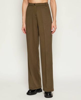 Spodnie damskie casual Aeronautica Militare ze sklepu: Gomez Fashion Store w kategorii: Spodnie damskie - zdjęcie 874714-BD9-10338_AM254W000013370