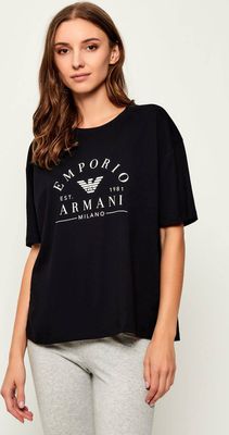 Piżama na wiosnę Emporio Armani ze sklepu: Gomez Fashion Store w kategorii: Piżamy damskie - zdjęcie 874714-BD9-10338_EB255W000010M13