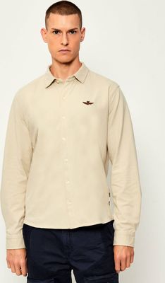 Koszula męska casual Aeronautica Militare ze sklepu: Gomez Fashion Store w kategorii: Koszule męskie - zdjęcie 874714-BD9-10338_AM254M000003369