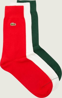 Skarpetki damskie Lacoste ze sklepu: Gomez Fashion Store w kategorii: Skarpetki damskie - zdjęcie 874714-BD9-10338_LA255M000037B71