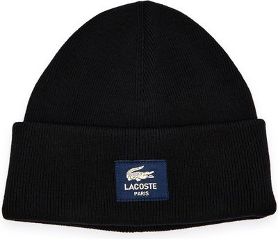 Lacoste - Czapka zimowa męska na jesień sportowy ze sklepu: Gomez Fashion Store w kategorii: Czapki zimowe męskie - zdjęcie 874714-BD9-10338_LA255M000040031