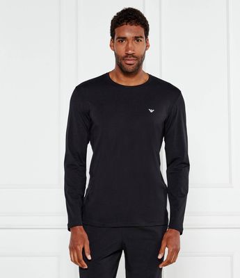 Piżama męska casualowy Emporio Armani ze sklepu: Gomez Fashion Store w kategorii: Piżamy męskie - zdjęcie 874714-BD9-10338_EA255M000098S34