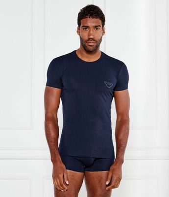 Emporio Armani - Piżama męska na wiosnę ze sklepu: Gomez Fashion Store w kategorii: Piżamy męskie - zdjęcie 874714-BD9-10338_EA255M000100R02