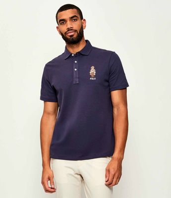 Polo Ralph Lauren - T-shirt męski w stylu klasycznym ze sklepu: Gomez Fashion Store w kategorii: T-shirty męskie - zdjęcie 874714-BD9-10338_PR255M00011451P