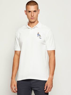 T-shirt męski na wiosnę klasyczny Polo Ralph Lauren ze sklepu: Gomez Fashion Store w kategorii: T-shirty męskie - zdjęcie 874714-BD9-10338_PR255M000122G19
