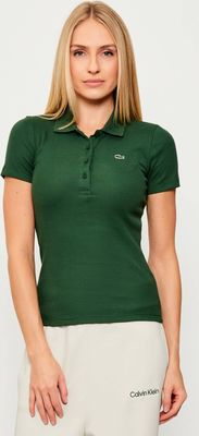 Bluzka damska bez wzorów Lacoste ze sklepu: Gomez Fashion Store w kategorii: Bluzki damskie - zdjęcie 874714-BD9-10338_LA255W000004132