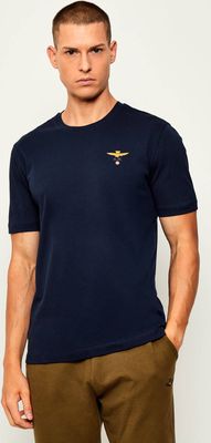 T-shirt męski Aeronautica Militare ze sklepu: Gomez Fashion Store w kategorii: T-shirty męskie - zdjęcie 874714-BD9-10338_AM255M000007001