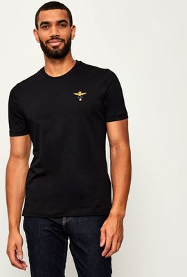 T-shirt męski Aeronautica Militare ze sklepu: Gomez Fashion Store w kategorii: T-shirty męskie - zdjęcie 874714-BD9-10338_AM255M000007004
