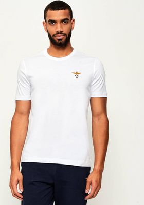 T-shirt męski letni Aeronautica Militare ze sklepu: Gomez Fashion Store w kategorii: T-shirty męskie - zdjęcie 874714-BD9-10338_AM255M000007002