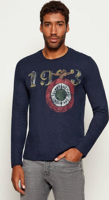 T-shirt męski Aeronautica Militare ze sklepu: Gomez Fashion Store w kategorii: T-shirty męskie - zdjęcie 874714-BD9-10338_AM255M000017001