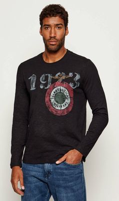 T-shirt męski Aeronautica Militare ze sklepu: Gomez Fashion Store w kategorii: T-shirty męskie - zdjęcie 874714-BD9-10338_AM255M000017004