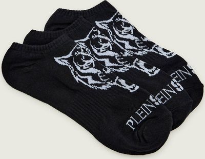 Skarpetki damskie sportowe Plein Sport ze sklepu: Gomez Fashion Store w kategorii: Skarpetki damskie - zdjęcie 874714-BD9-10338_PS255M000007102