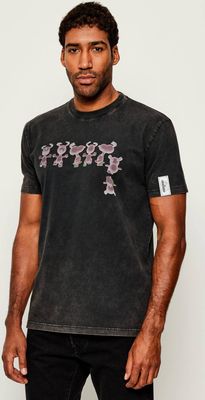 T-shirt męski na lato Iceberg ze sklepu: Gomez Fashion Store w kategorii: T-shirty męskie - zdjęcie 874714-BD9-10338_II255M000030900