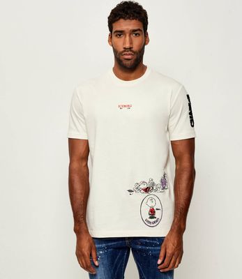 Iceberg - T-shirt męski na lato ze sklepu: Gomez Fashion Store w kategorii: T-shirty męskie - zdjęcie 874714-BD9-10338_II255M000032A68