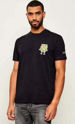 T-shirt męski Iceberg ze sklepu: Gomez Fashion Store w kategorii: T-shirty męskie - zdjęcie 874714-BD9-10338_II255M000033900