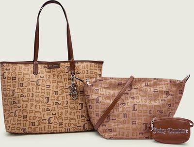 Juicy Couture - Shopper bag letni w sportowym stylu ze sklepu: Gomez Fashion Store w kategorii: Torby Shopper bag - zdjęcie 874714-BD9-10338_JY255W000018116