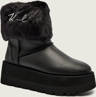 Karl Lagerfeld - Śniegowce damskie sportowe ze sklepu: Gomez Fashion Store w kategorii: Śniegowce damskie - zdjęcie 874714-BD9-10338_KL255W000046003