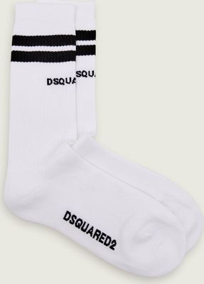 Skarpetki damskie Dsquared2 ze sklepu: Gomez Fashion Store w kategorii: Skarpetki damskie - zdjęcie 874714-BD9-10338_DB255M000004110