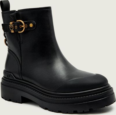 Botki eleganckie Pinko ze sklepu: Gomez Fashion Store w kategorii: Botki - zdjęcie 874714-BD9-10338_PI255W000123099