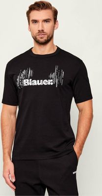 T-shirt męski BLAUER ze sklepu: Gomez Fashion Store w kategorii: T-shirty męskie - zdjęcie 874714-BD9-10338_BF255M000016043