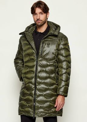 Płaszcz męski BLAUER ze sklepu: Gomez Fashion Store w kategorii: Płaszcze męskie - zdjęcie 874714-BD9-10338_BF255M000017122