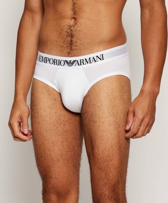 Majtki męskie casualowy Emporio Armani ze sklepu: Gomez Fashion Store w kategorii: Majtki męskie - zdjęcie 874714-BD9-10338_EB255M000015N10