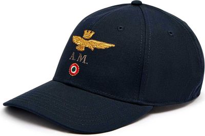 Czapka z daszkiem męska Aeronautica Militare ze sklepu: Gomez Fashion Store w kategorii: Czapki z daszkiem męskie - zdjęcie 874714-BD9-10338_AM255M000030001