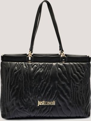 Shopper bag zimowy Just Cavalli ze sklepu: Gomez Fashion Store w kategorii: Torby Shopper bag - zdjęcie 874714-BD9-10338_CA255W000030899