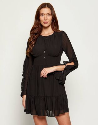 Sukienka jesienna casual Michael Kors ze sklepu: Gomez Fashion Store w kategorii: Sukienki - zdjęcie 874714-BD9-10338_MK255W000097001