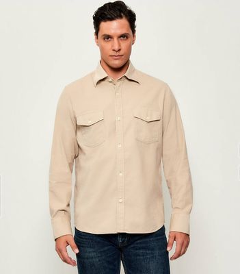 Koszula męska casual Oscar Jacobson ze sklepu: Gomez Fashion Store w kategorii: Koszule męskie - zdjęcie 874714-BD9-10338_OJ255M000004055