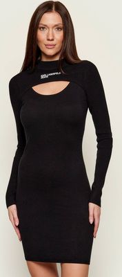 Sukienka na jesień casual Karl Lagerfeld Jeans ze sklepu: Gomez Fashion Store w kategorii: Sukienki - zdjęcie 874714-BD9-10338_KJ255W000003002