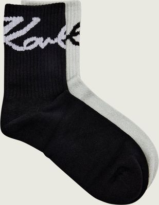 Karl Lagerfeld - Skarpetki damskie casual ze sklepu: Gomez Fashion Store w kategorii: Skarpetki damskie - zdjęcie 874714-BD9-10338_KL255W000069D61