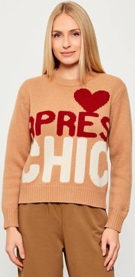 Sweter damski elegancki ST.Barth ze sklepu: Gomez Fashion Store w kategorii: Swetry damskie - zdjęcie 874714-BD9-10338_SB255W000004261