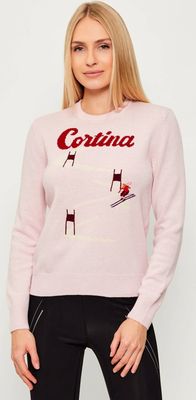 Sweter damski elegancki ST.Barth ze sklepu: Gomez Fashion Store w kategorii: Swetry damskie - zdjęcie 874714-BD9-10338_SB255W000008265