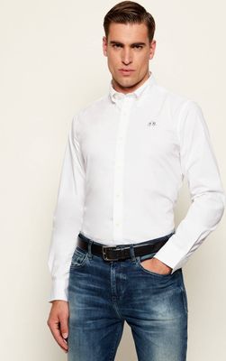 Koszula męska jesienna La Martina ze sklepu: Gomez Fashion Store w kategorii: Koszule męskie - zdjęcie 874714-BD9-10338_LR255M000023001