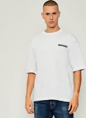 T-shirt męski jesienny Dsquared2 ze sklepu: Gomez Fashion Store w kategorii: T-shirty męskie - zdjęcie 874714-BD9-10338_DQ255M000058100