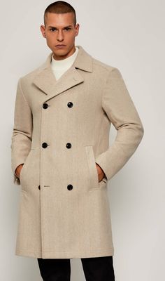 Joop! - Płaszcz męski casual ze sklepu: Gomez Fashion Store w kategorii: Płaszcze męskie - zdjęcie 874714-BD9-10338_JO255M000078262