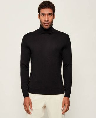 Sweter męski na wiosnę van Laack ze sklepu: Gomez Fashion Store w kategorii: Swetry męskie - zdjęcie 874714-BD9-10338_VL255M000003099